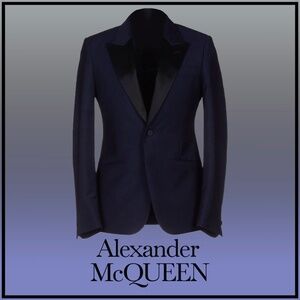 Alexander McQueen Tuxedo blazer.